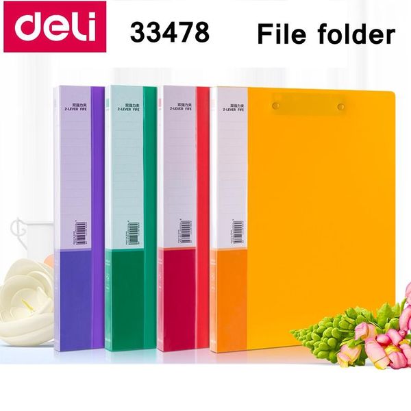 

business card files 1pcs deli a4 clip file folder colorful documents box bag wholesale