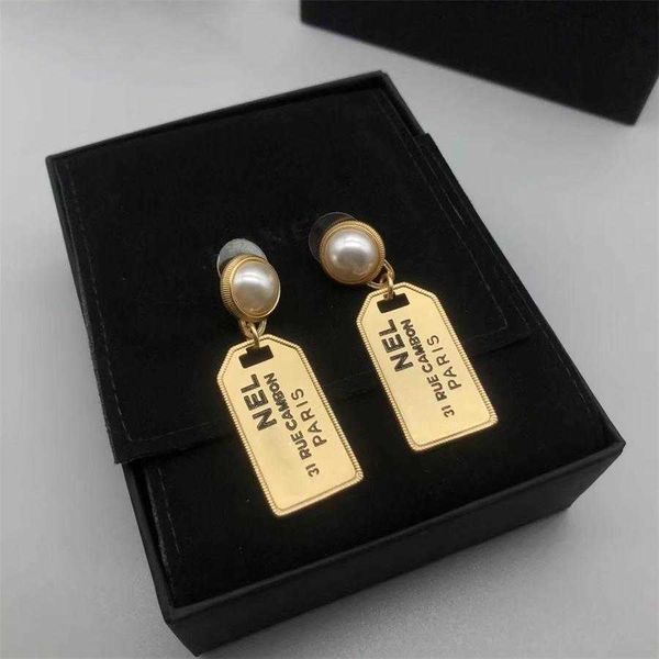 

the new designer 2021 ms stud earrings highend brands683, Silver