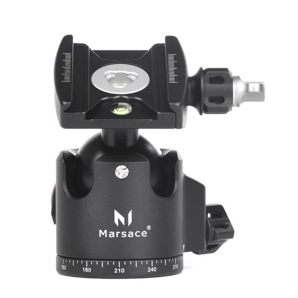 

marsace xb-1r gimbal low center of gravity unc3/8" arca-swiss dovetail specifications 360 degree panoramic ballhead tripod heads