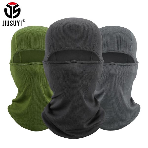

beanies balaclava cap summer breathable tactical army paintball full face mask cover bicycle helmet liner hat men women