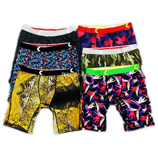 

mens swimwear boxers men boxer briefs shorts underwear underpant beach swimming trunks hip hop skateboard street fashion streched quick dry
