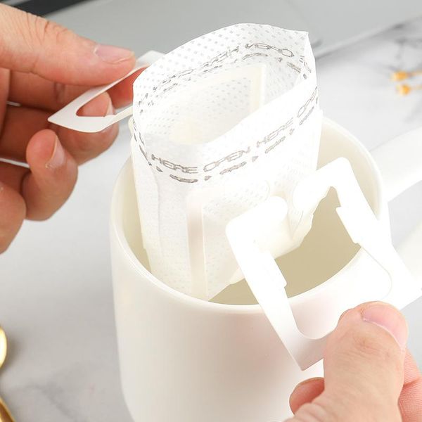 

coffee filters 50/100pcs handing cup filter paper disposable bags tea eco-friendly for espresso