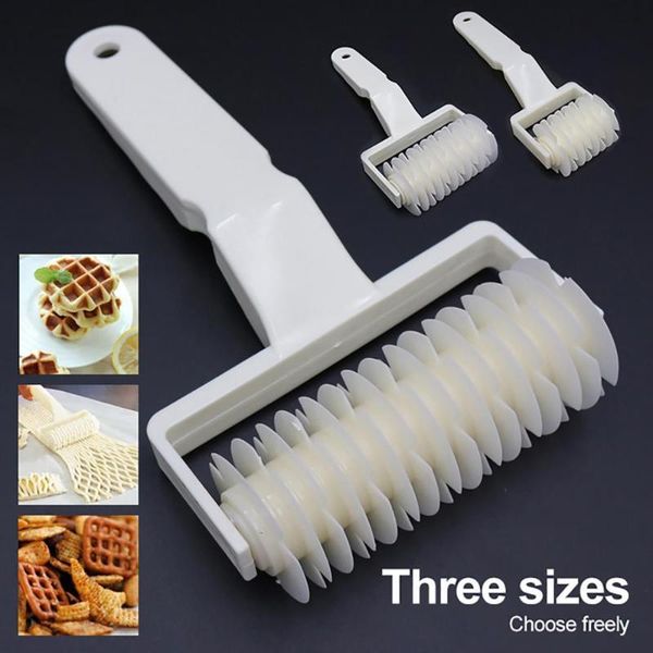

creative pizza paste roller cutter plastic mesh knife wheel diy biscuit pie cake cookies bread baking tool & pastry tools
