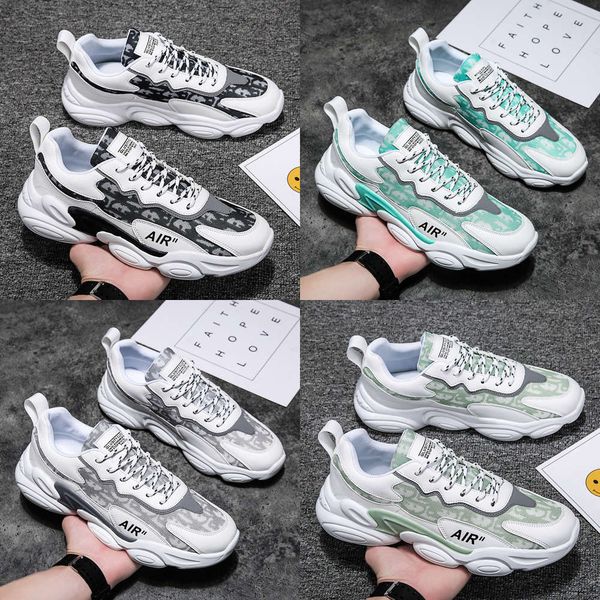 

Casual shoes 2021 spring new sports shoes men's leisure net Casual UCPG, White black n657