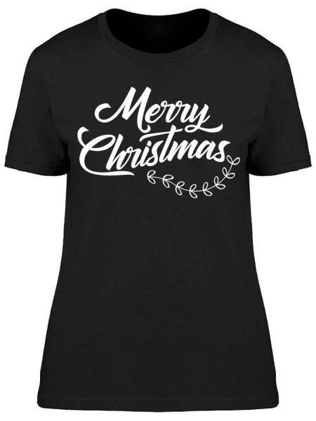 

today is christmas eve women's t-shirt, White;black