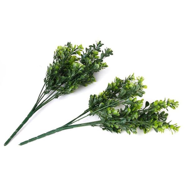 

decorative flowers & wreaths gtbl 2x artificial green plants herbs for home decoration garden