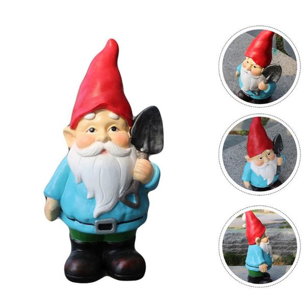 

christmas decorations 1pc garden decoration resin spade elf ornament for yard decor