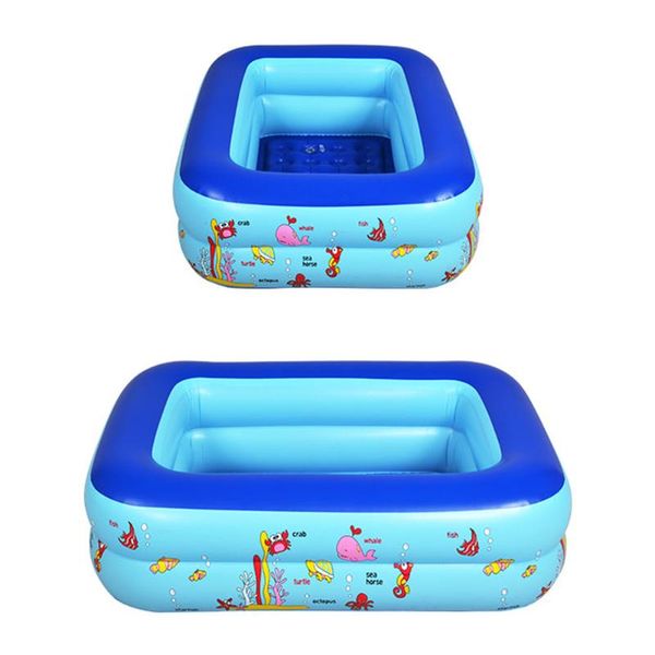 

life vest & buoy inflatable swimming pool thickened durable safe family large paddling for children adults babies 115 x 85 35cm