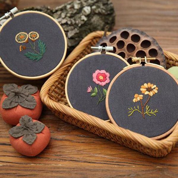 

embroidered bag diy cross stitch kits handmade crafts useful portable convenient sewing supplies 3d embroidery materials other arts and