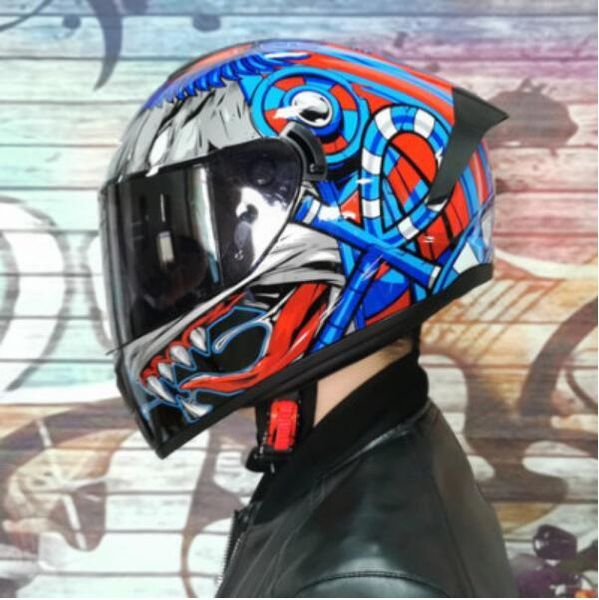 

dakar rally motorcycle helmet men's full cover dual lens outdoor riding personality cool off-road four seasons universal
