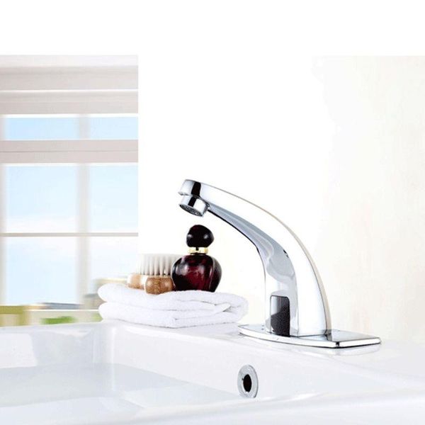 

set infrared sensor faucet automatic sink faucets inductive water tap e8bd bathroom