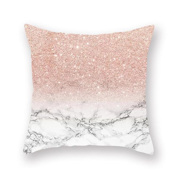 

chair covers rose gold powder peach skin pillowcase sofa cushion household goods