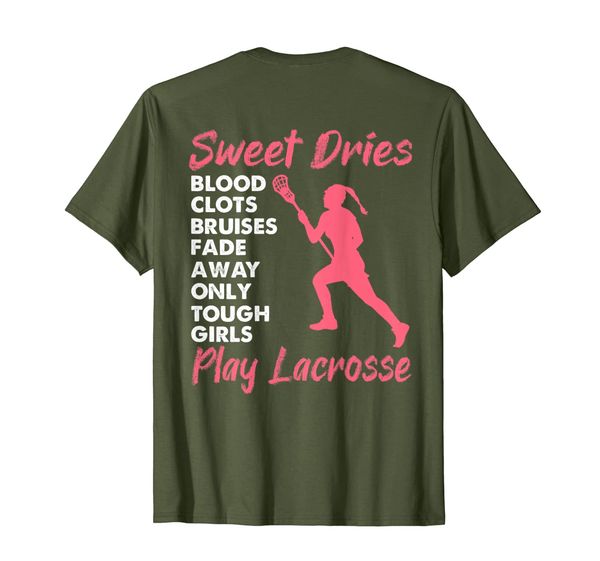 

funny lacrosse quote gift buttercup tough girl lacrosse t-shirt, White;black