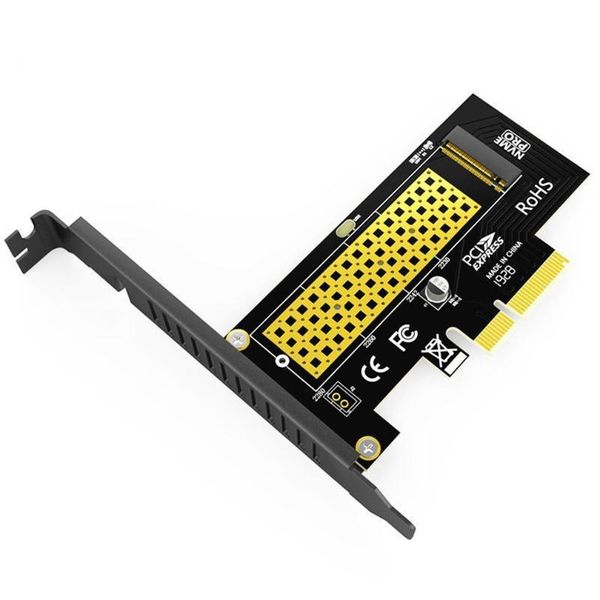 

m.2 nvme ssd express card m key to pcie 3.0 x4 adapter external support 230-2280 size full speed computer cables & connectors