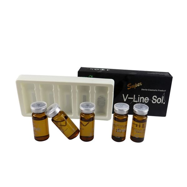 

lipolab super v line sol 5 vials*10ml for face and body slimming