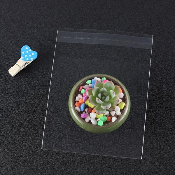 

gift wrap 100pcs packing bag plastic biscuits packaging bread baking supplies transparent candy cookies package party wedding decor