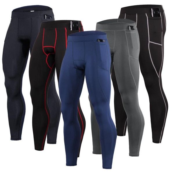 

yoga outfit outdoor men compression pants gym leggings quick dry fitness training trousers male crossfit clothing running sport tights