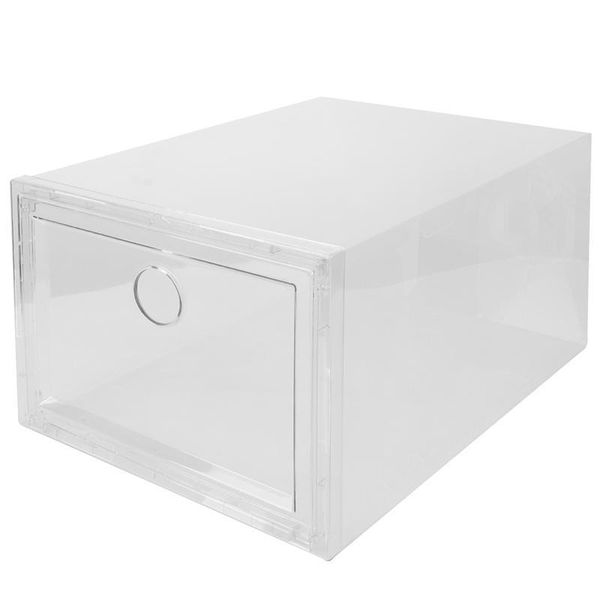 

clothing & wardrobe storage 1pc plastic home anti-oxidation shoes box creative dustproof container dust-proof and oxidation-proof sneaker