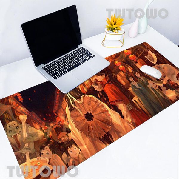 

mouse pads & wrist rests tian guan ci fu gaming pad anime gamer anti-slip lovely cartoon natural rubber office decoration carpet keyboard