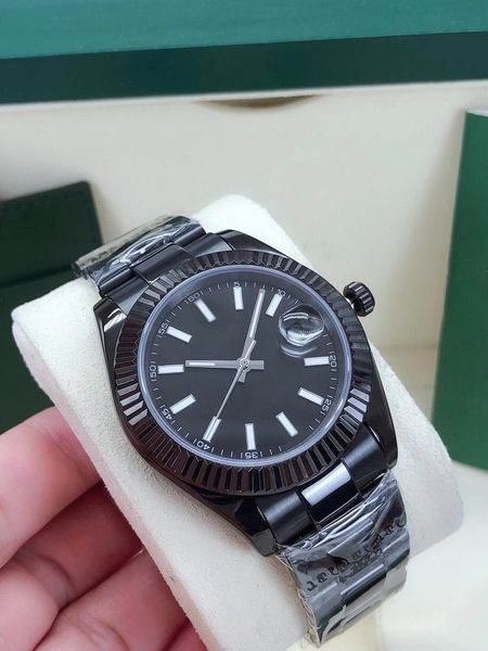 

model fashion men watch automatic mechanical men wristwatches 2813 movement black stainless steel strap sports mens wristwatch, Slivery;brown