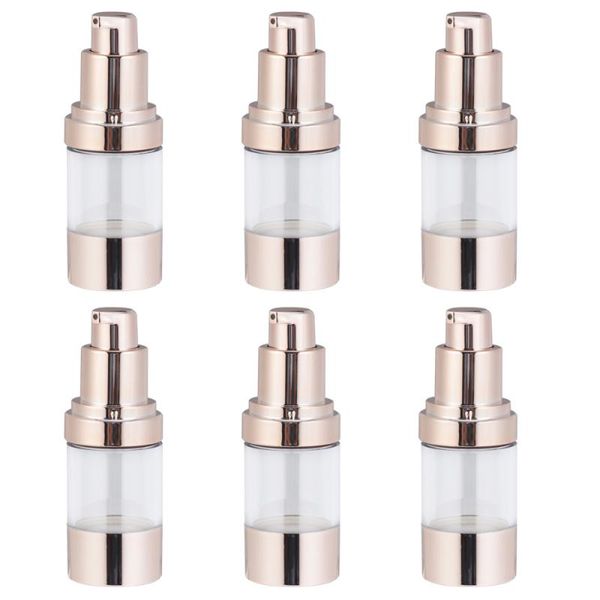 

storage bottles & jars 6pcs 15ml lotion cosmetic bottle subpackaging