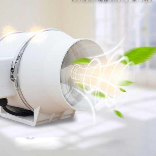 

electric fans 220v low noise inline duct fan exhaust hydroponic air blower for home bathroom ventilation vent and grow room