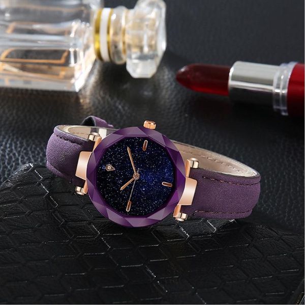 

wristwatches star women's watch quartz watches fashion belt section glass women gift, Slivery;brown