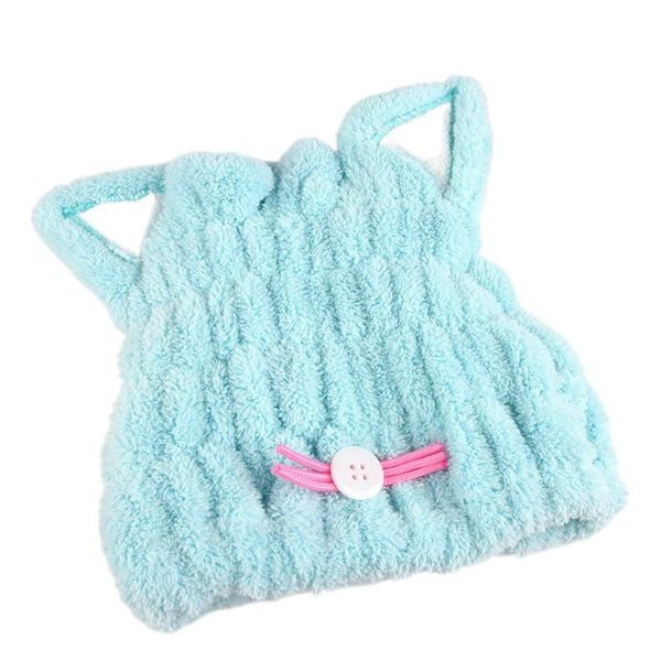 

towel microfibre dry hair cap absorbing shower wipe bathroom