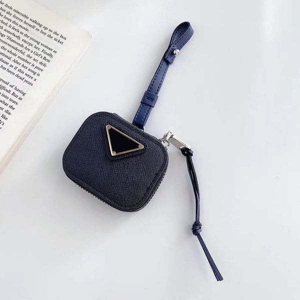 Estojo para Airpods Designer, capa casual para fone de ouvido Apple Shell Canvas Air Pods Shell Apple Bluetooth Headset Case 1 2 3 Homens Mulheres 21120718XS