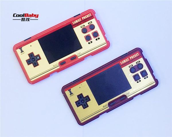 

portable handheld game players family pocket built in638 8 bit retro video console children gift rs 20a