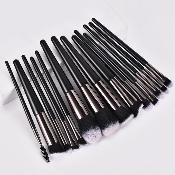 

makeup brushes 14pcs/set brush black beauty eyeshadow loose powder eyelash foundation make up kit cosmetics tools
