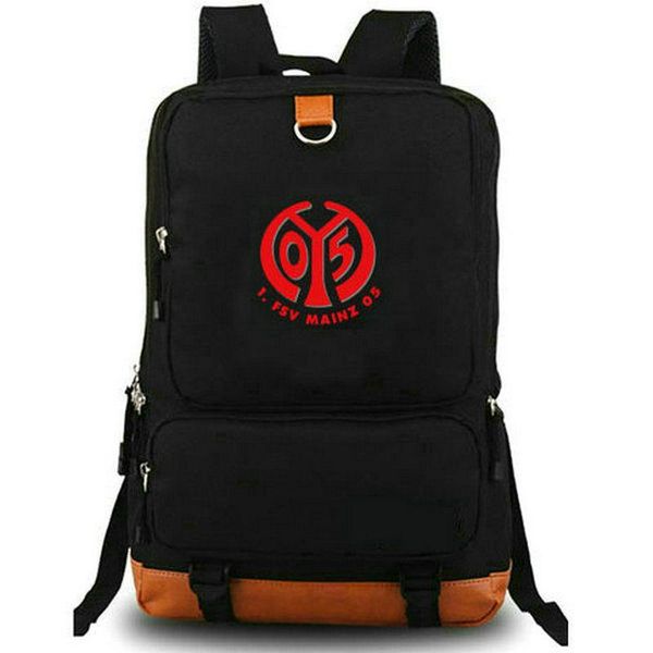 

backpack mainz fsv 05 daypack die nullfunfer football club schoolbag sport rucksack satchel school bag lapday pack