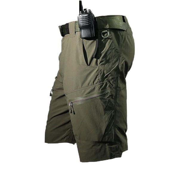 

tactical shorts men's military army cargo quick-drying, White;black