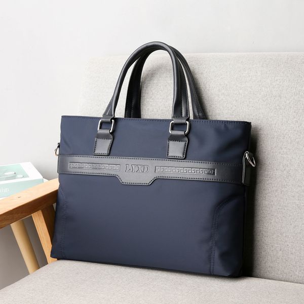 

men's canvas portable briefcase bag single shoulder bag msenger document office