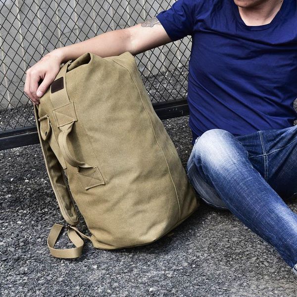

backpack 2021 camping for men travel canvas large tactical