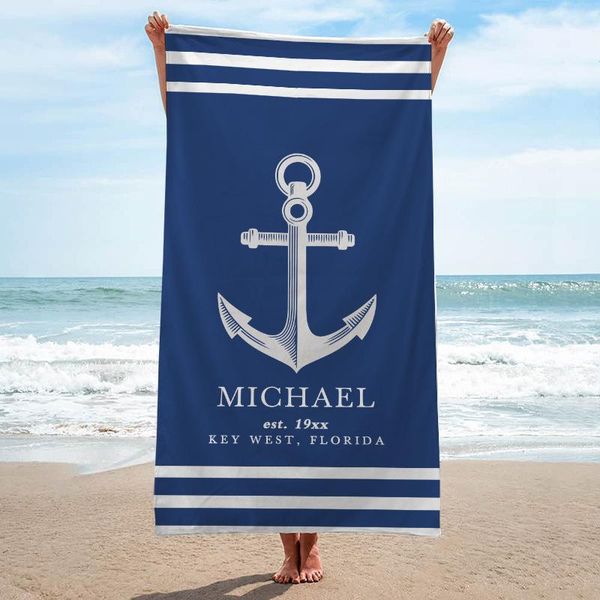 

towel superfine fiber bath 80*160 cm ocean stripe series beach digital printing sun protection quick drying shawl
