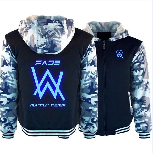 

winter alan walker luminous plush and thickened, Black;brown