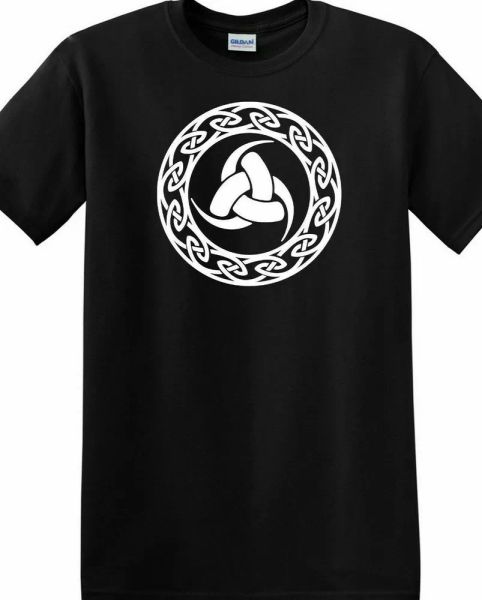 

viking triple horn odin knot runes t shirt tee huginn muninn key chain, White;black
