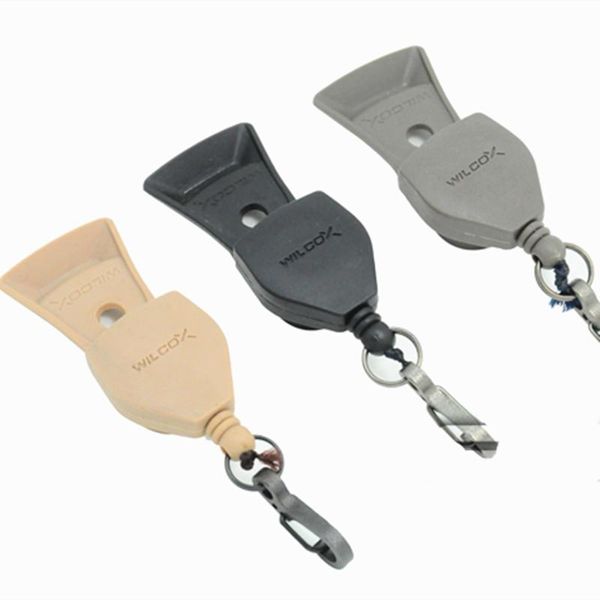 

lanyard for ops core vas three hole shroud nvg mount military paintball helmet accessories waist support, Black;gray