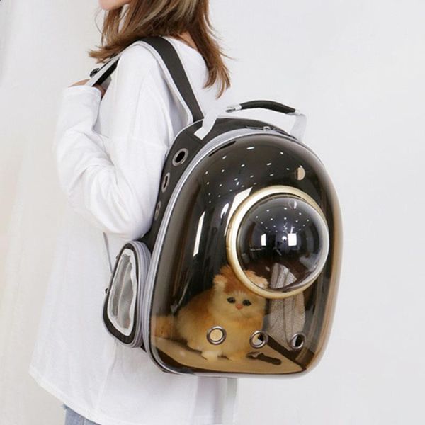 

cat carriers,crates & houses pet backpack window carrier for with a small dog travel bag space puppy product