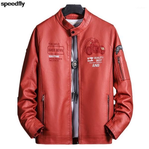 

mens leather jacket men autumn casual pu motorcycle warm fleece winter coat comfort bomber camp jac men's jackets, Black;brown