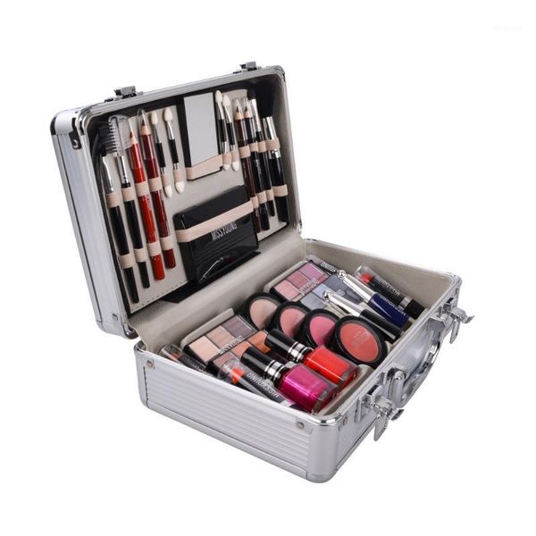 

makeup kit set box professional full suitcase for women lipstick,makeup brushes1