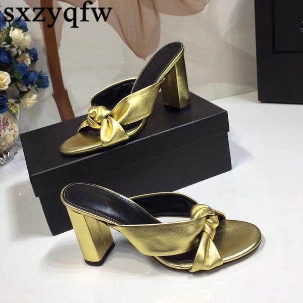 

new cross peep toe flock slippers women thin high heels shoes femme 2021 brand designer summer party multicolor ladies mules, Black