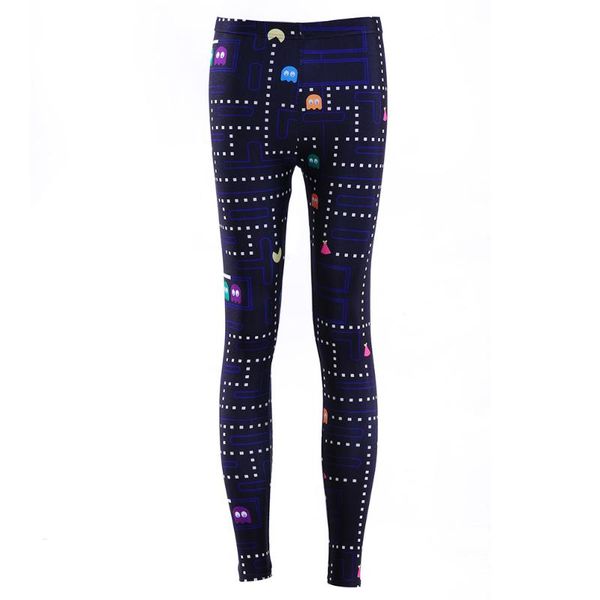 

women's leggings fashion casual mystery sky leg warmer fit most sizes leggins pants trousers woman's, Black