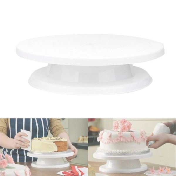 

other festive & party supplies cake decorating turntable rotating revolving icing kitchen display stand 28cm tool