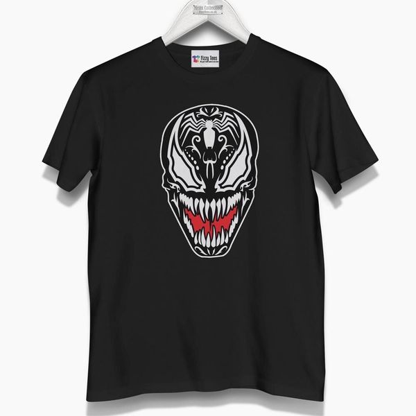 

men's venomous t-shirt (brand new) - comic book classic, White;black