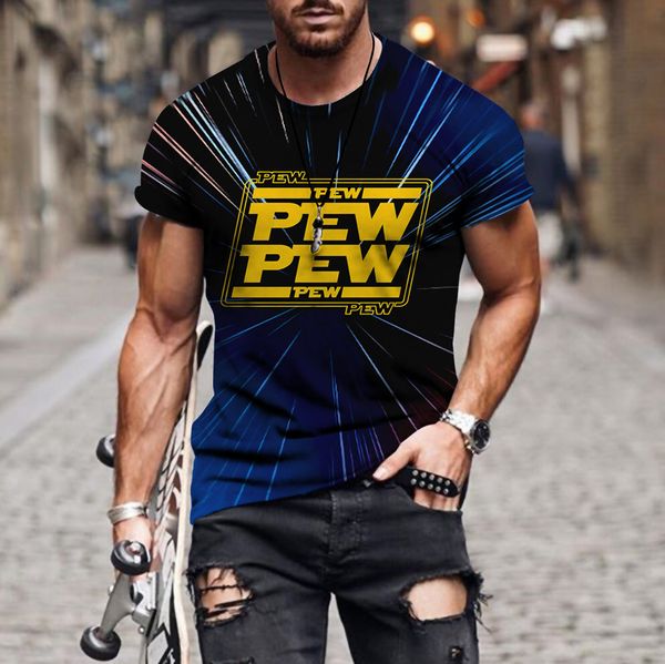 

tees,polos plus-size fashion man summer men's casual trend letter printing short sleeve t-shirt