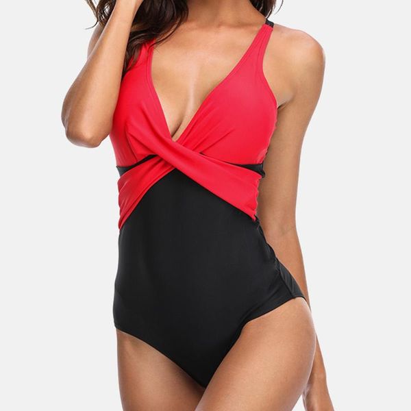 

women's swimwear 2021 swimsuit bikini one piece push-up padded bathing backless beachwear biquini sexy, White;black