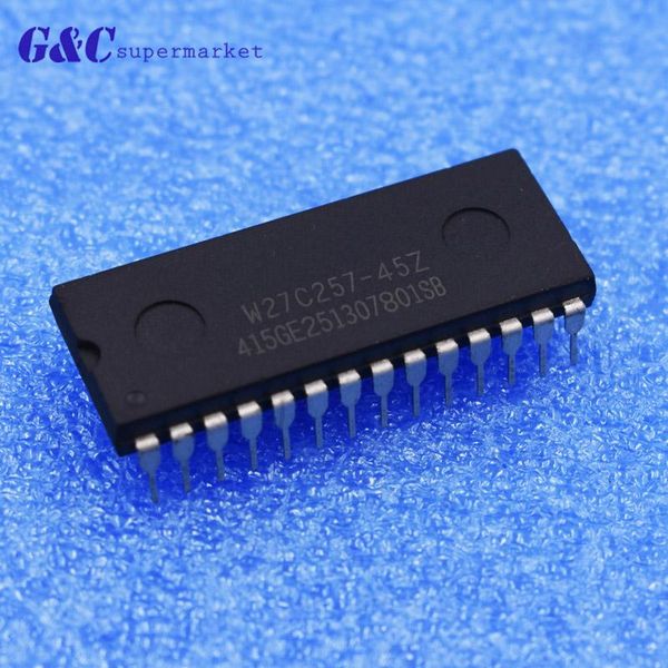 

integrated circuits 1pcs dip-28 w27c257-45z 27c257-45z 28pins w27c257 ic