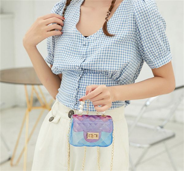 

bags Designers Handbag Luxuryshandbags High Quality Ladies Chain Shoulder Patent Leather Diamond Luxurys Evening Cross bodyBag OTRDWQWC, Sky blue